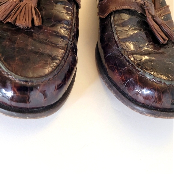 Johnston & Murphy Men's Dress Shoes slip-on Loafers size 9.5 - Picture 11 of 11